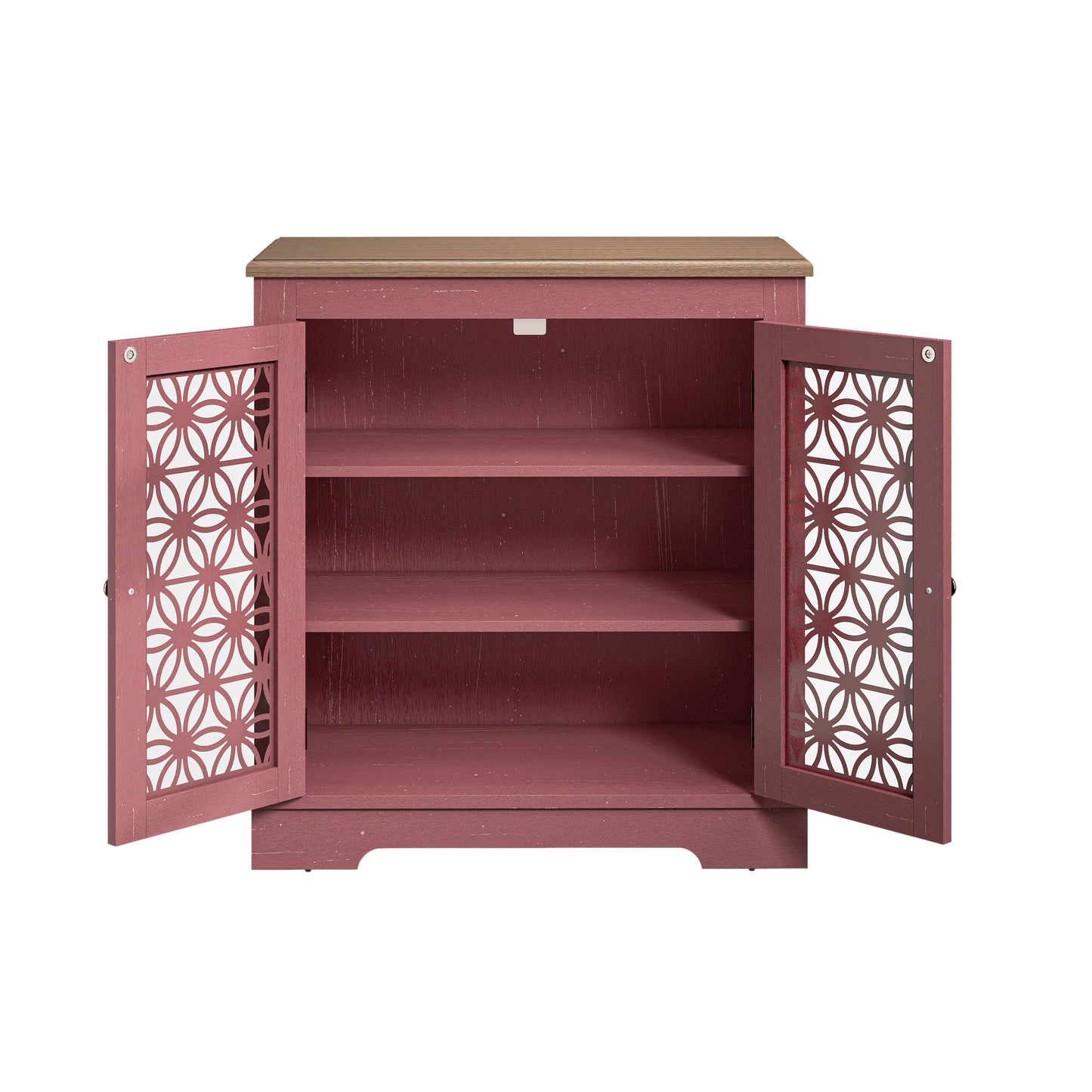Festivo FCB22133 31" Buffet Sideboard Cabinet-Burgundy