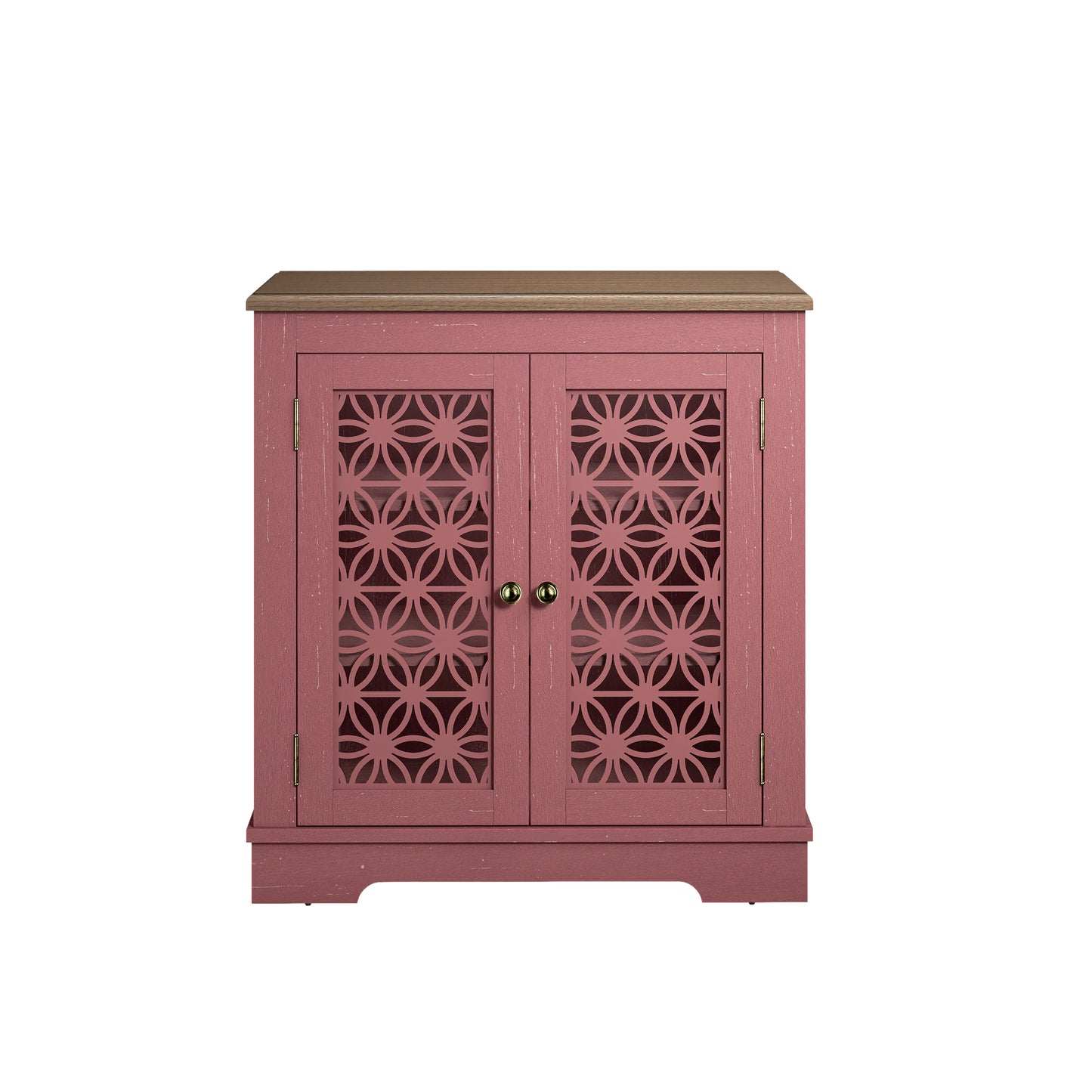 Festivo FCB22133 31" Buffet Sideboard Cabinet-Burgundy