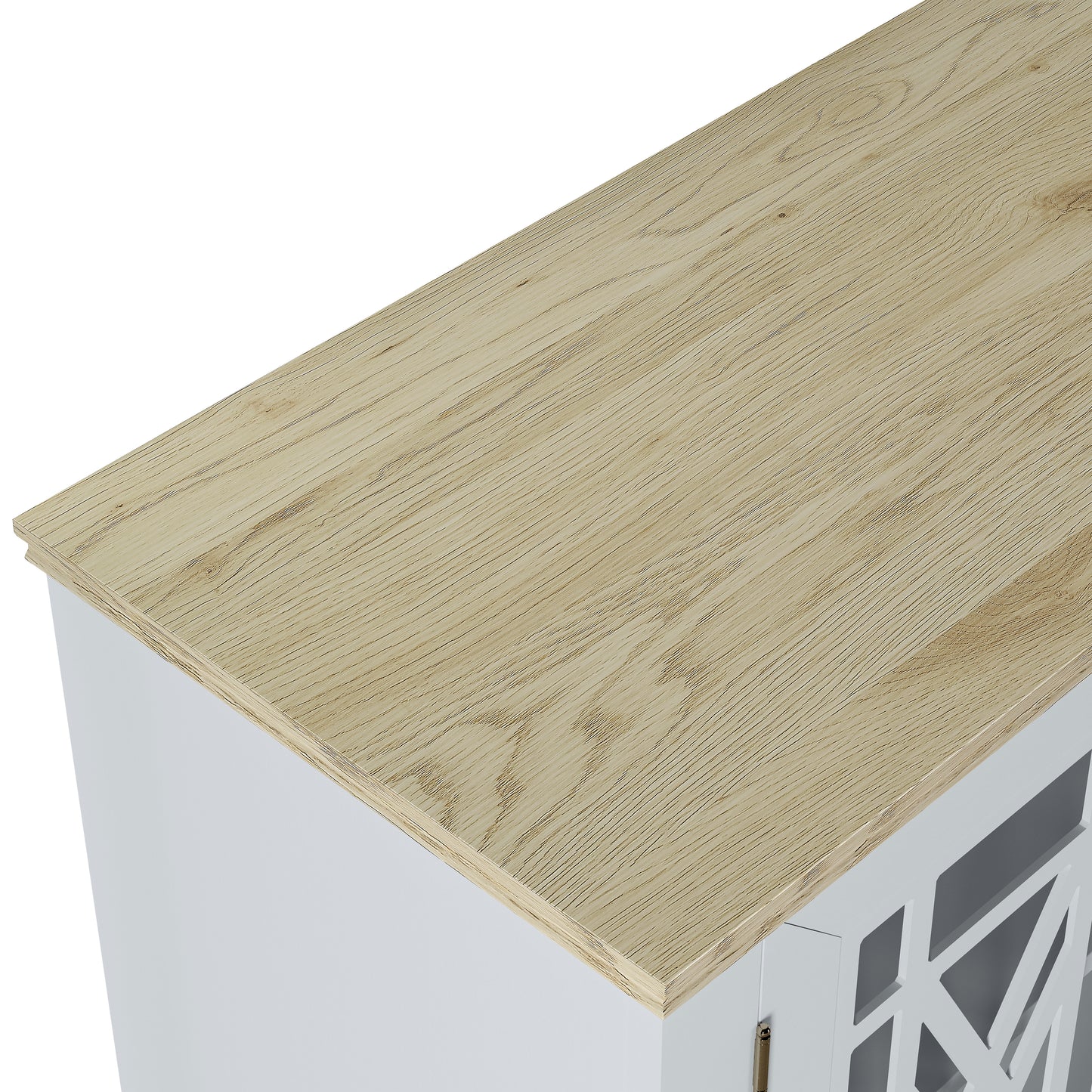 Festivo FCB22432 55" Buffet Sideboard Cabinet-Grayish White