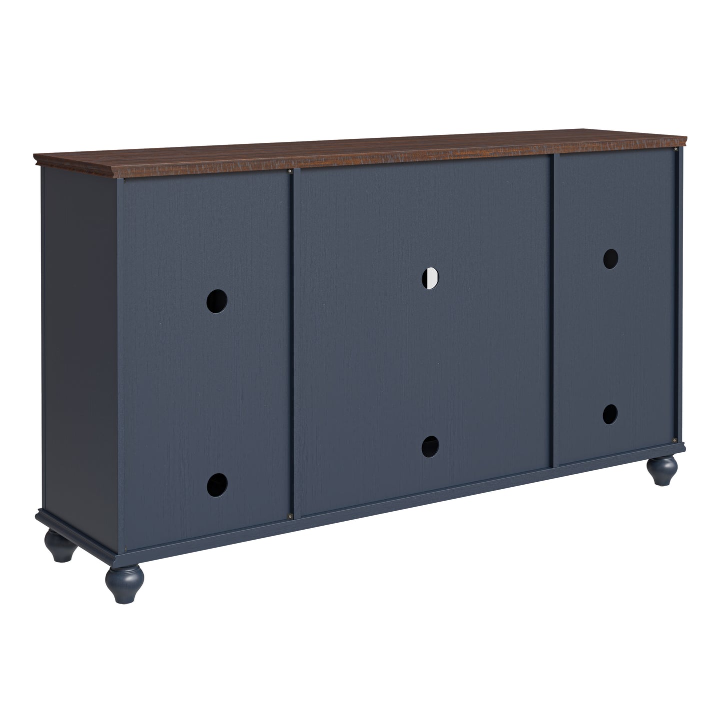 Festivo FCB22449 63" Buffet Sideboard Cabinet-Blue