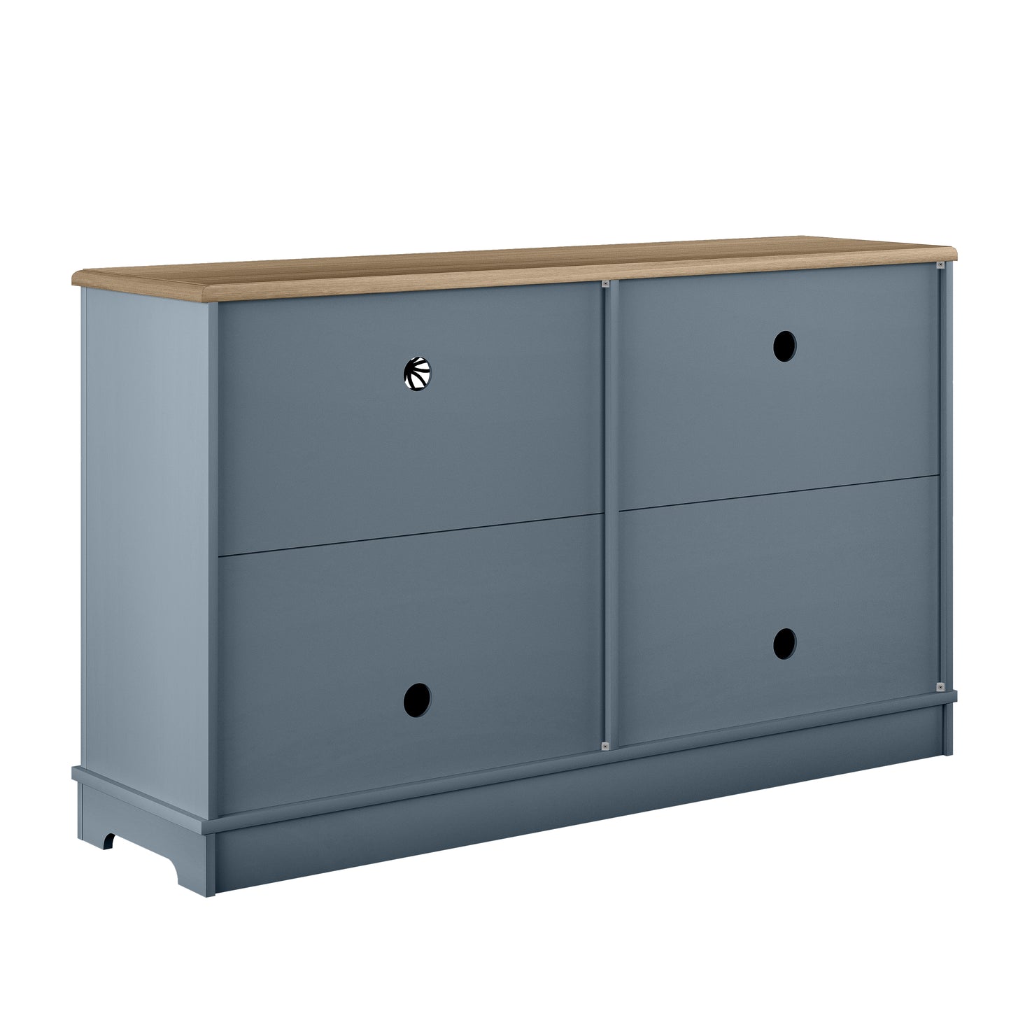 Festivo FCB24142 57.4" Buffet Sideboard Cabinet-Blue