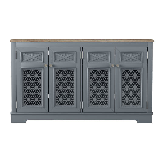 Festivo FCB24146 57.5" Buffet Sideboard Cabinet-Grey