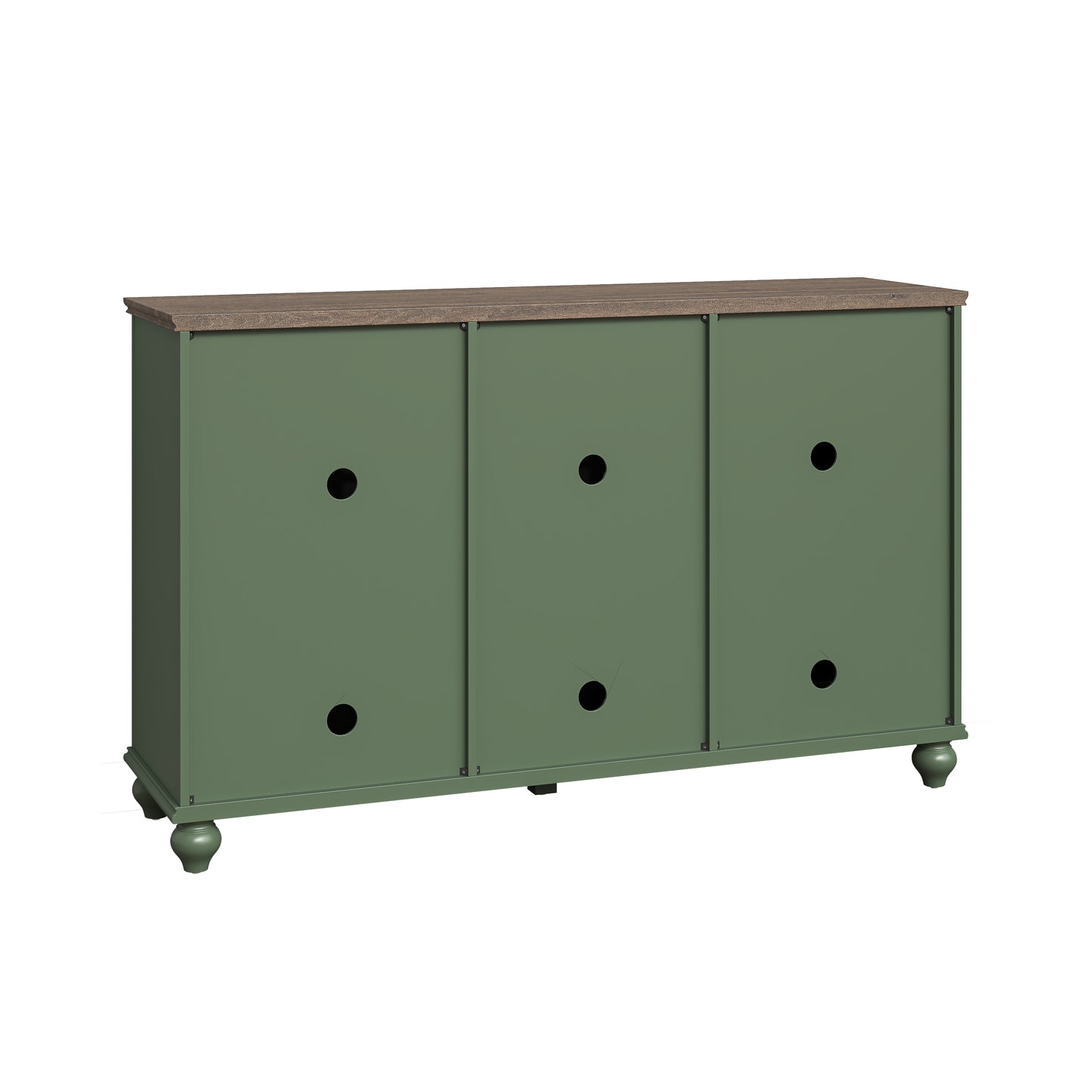 Festivo FCB24531 55" Buffet Sideboard Cabinet-Green