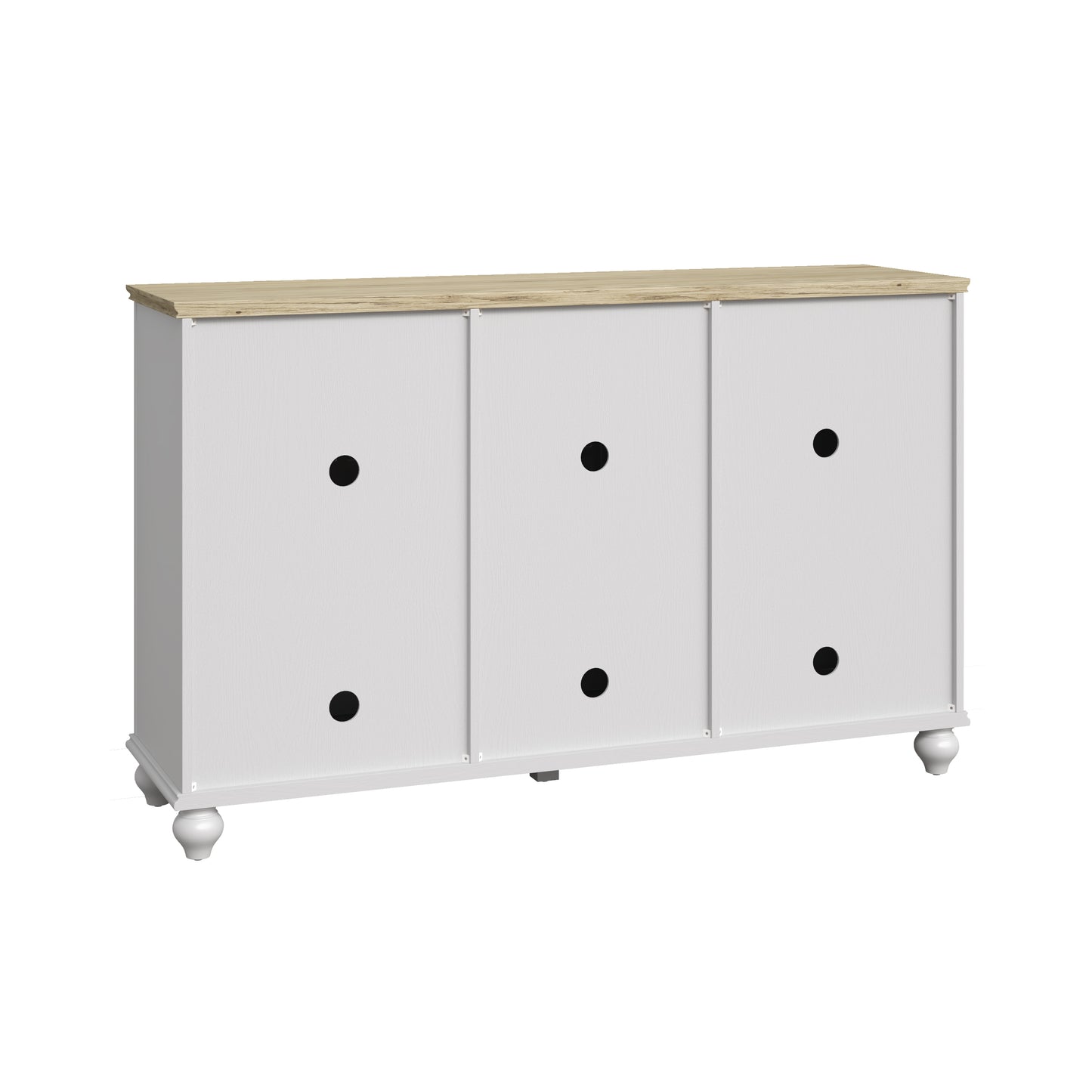 Festivo FCB24532 55" Buffet Sideboard Cabinet-Grayish White