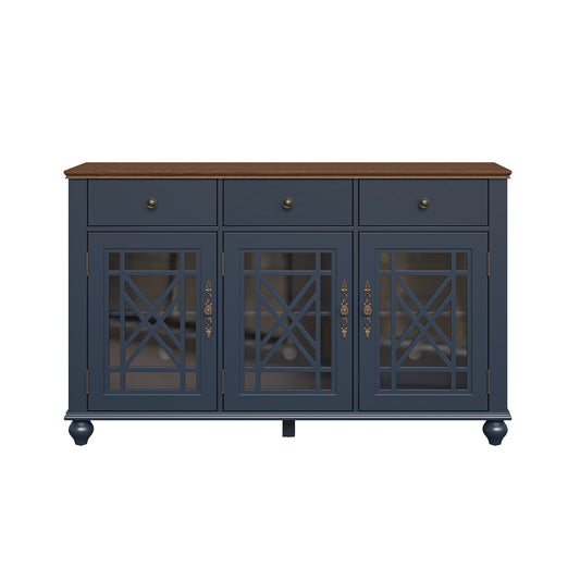 Festivo FCB24533 55" Buffet Sideboard Cabinet-Navy