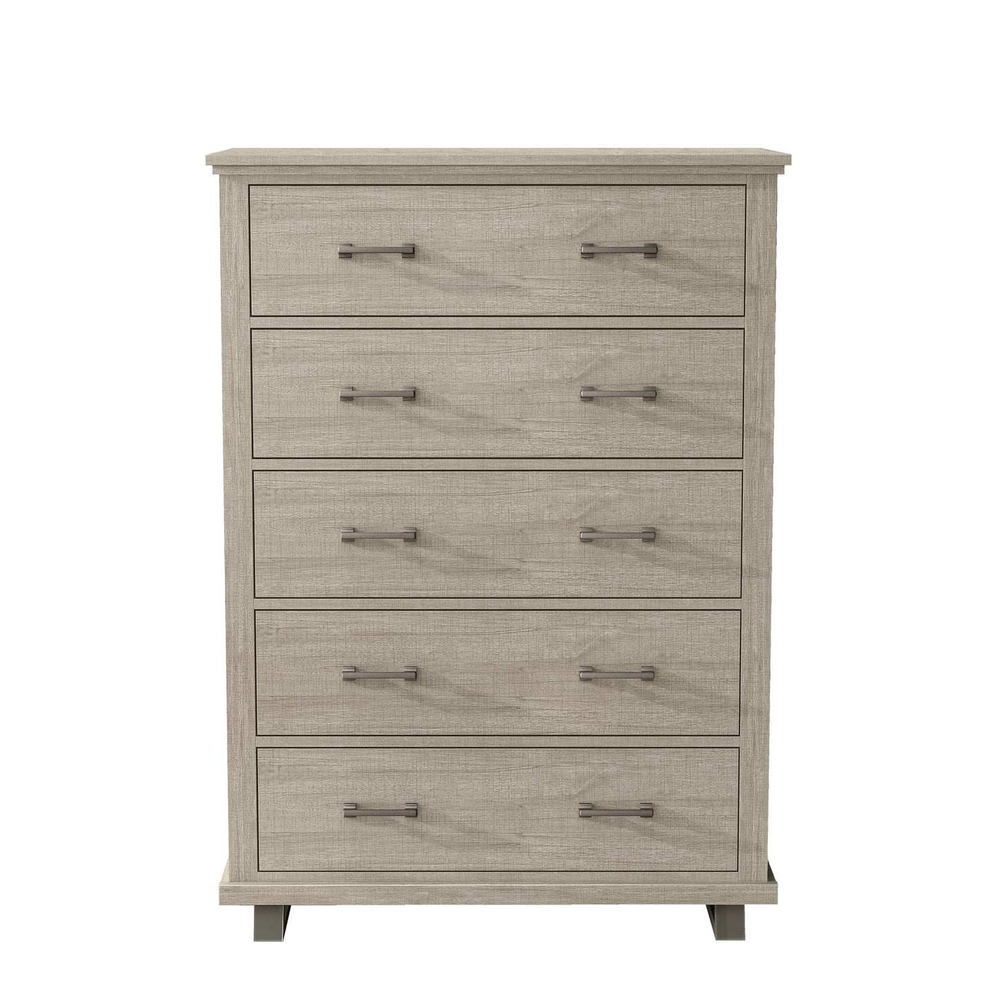 Festivo FCH22241 38" Bedroom Chest with 5 Drawers-Beige