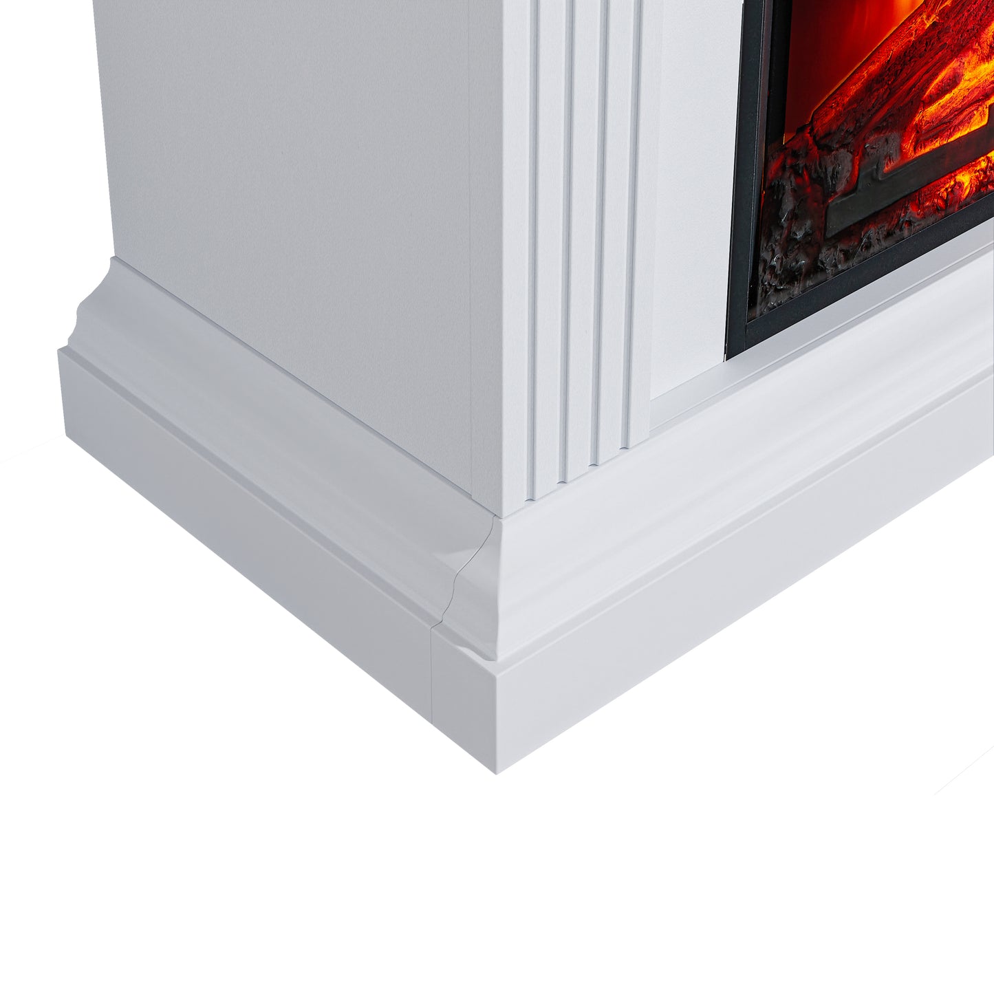 Festivo FFP23340 32" Electric Fireplace Mantel-White