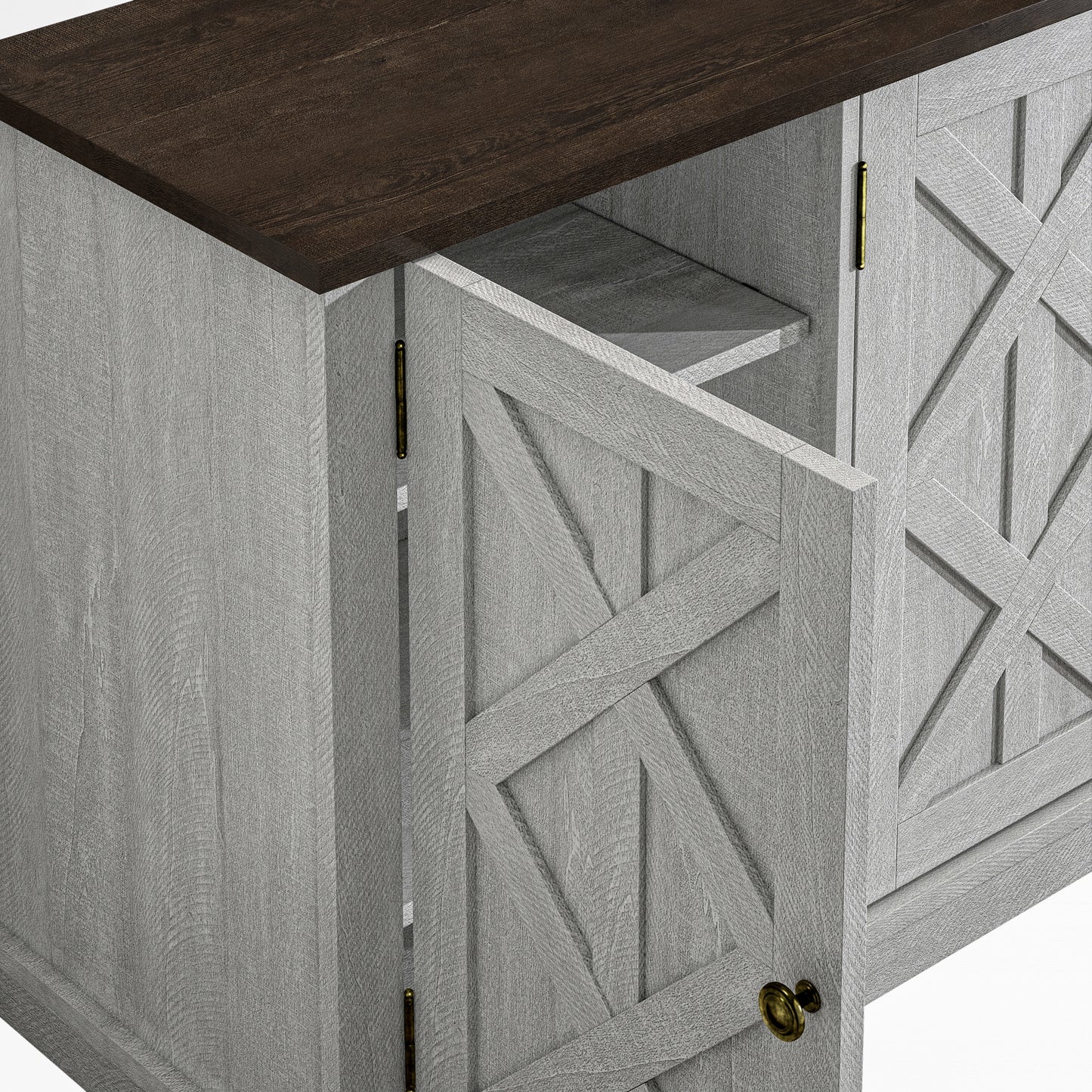 Festivo FTS20641 48" TV Stand-White