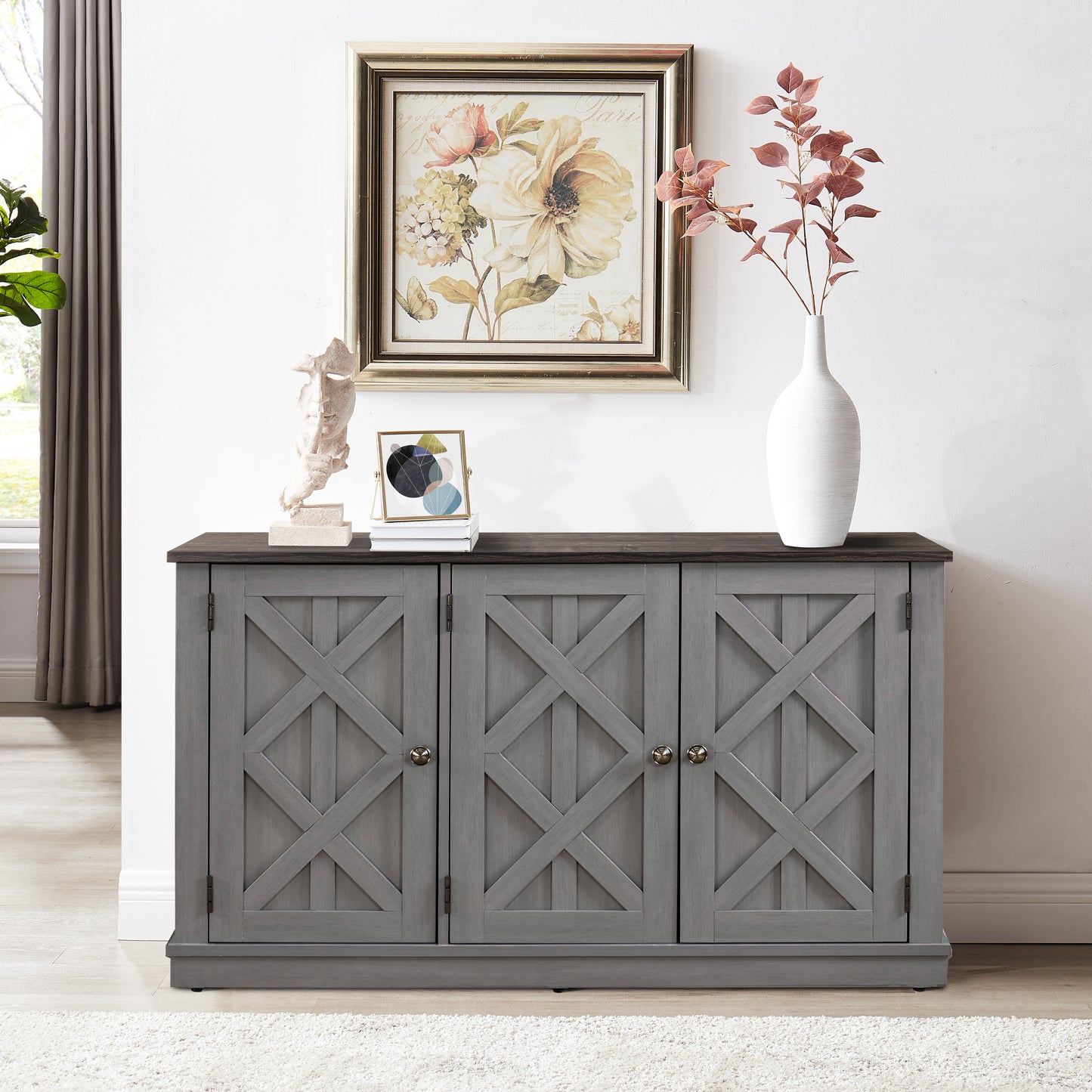 Festivo FTS20642 48" TV Stand-Grey