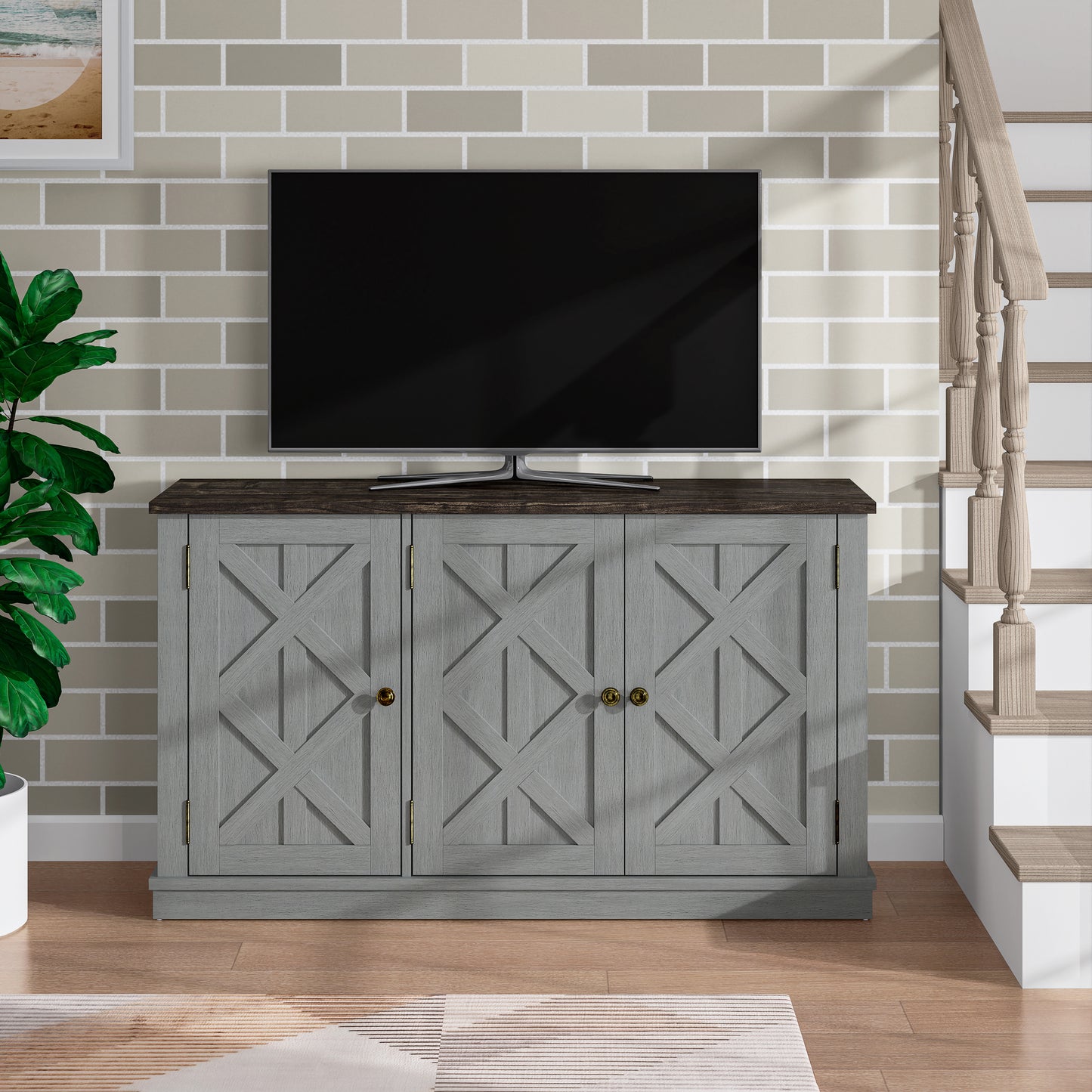 Festivo FTS20642 48" TV Stand-Grey