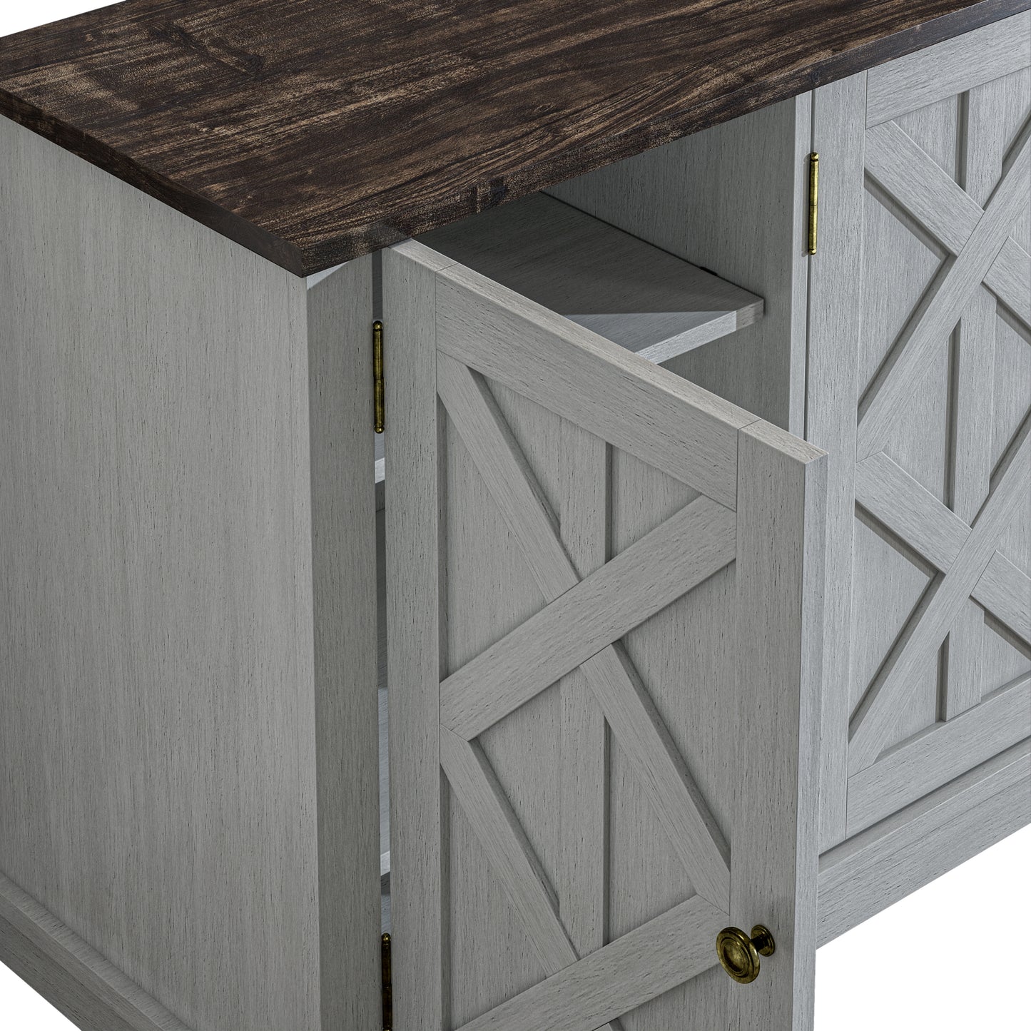 Festivo FTS20642 48" TV Stand-Grey
