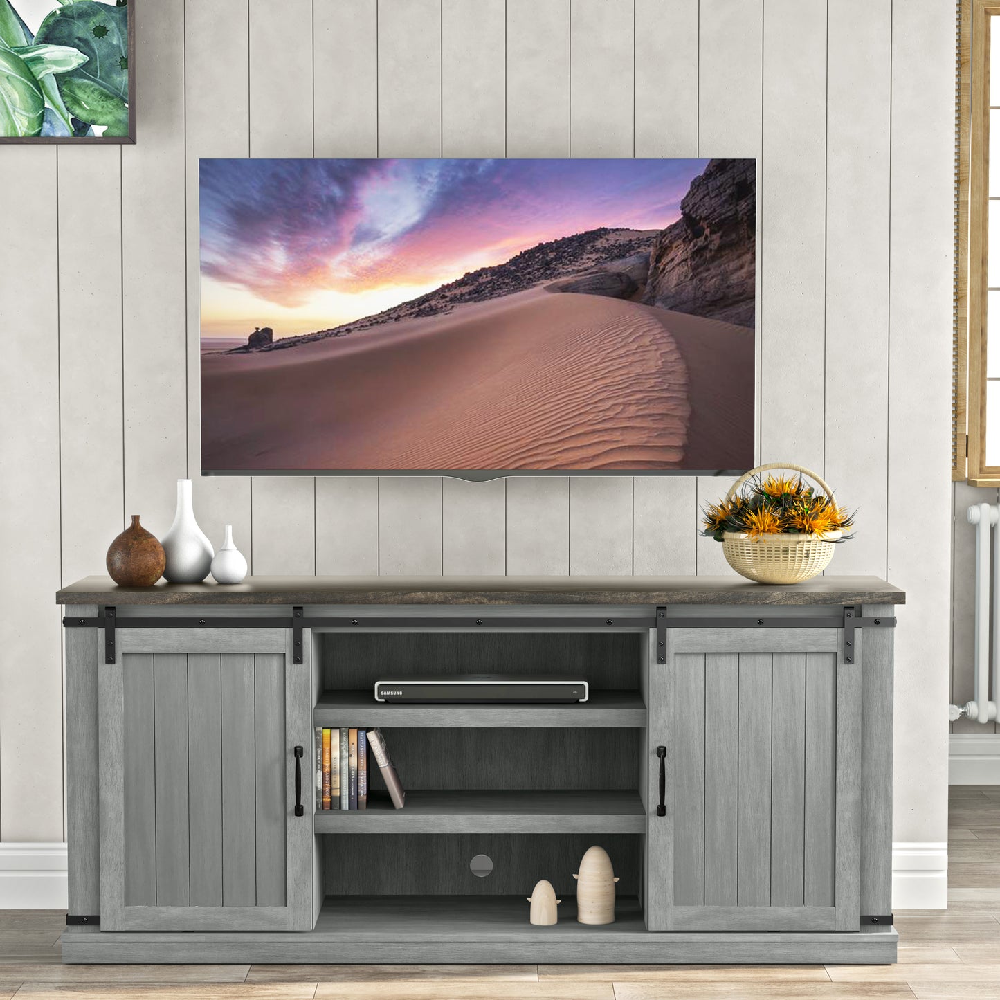 Festivo FTS20701 68" TV Stand-Grey