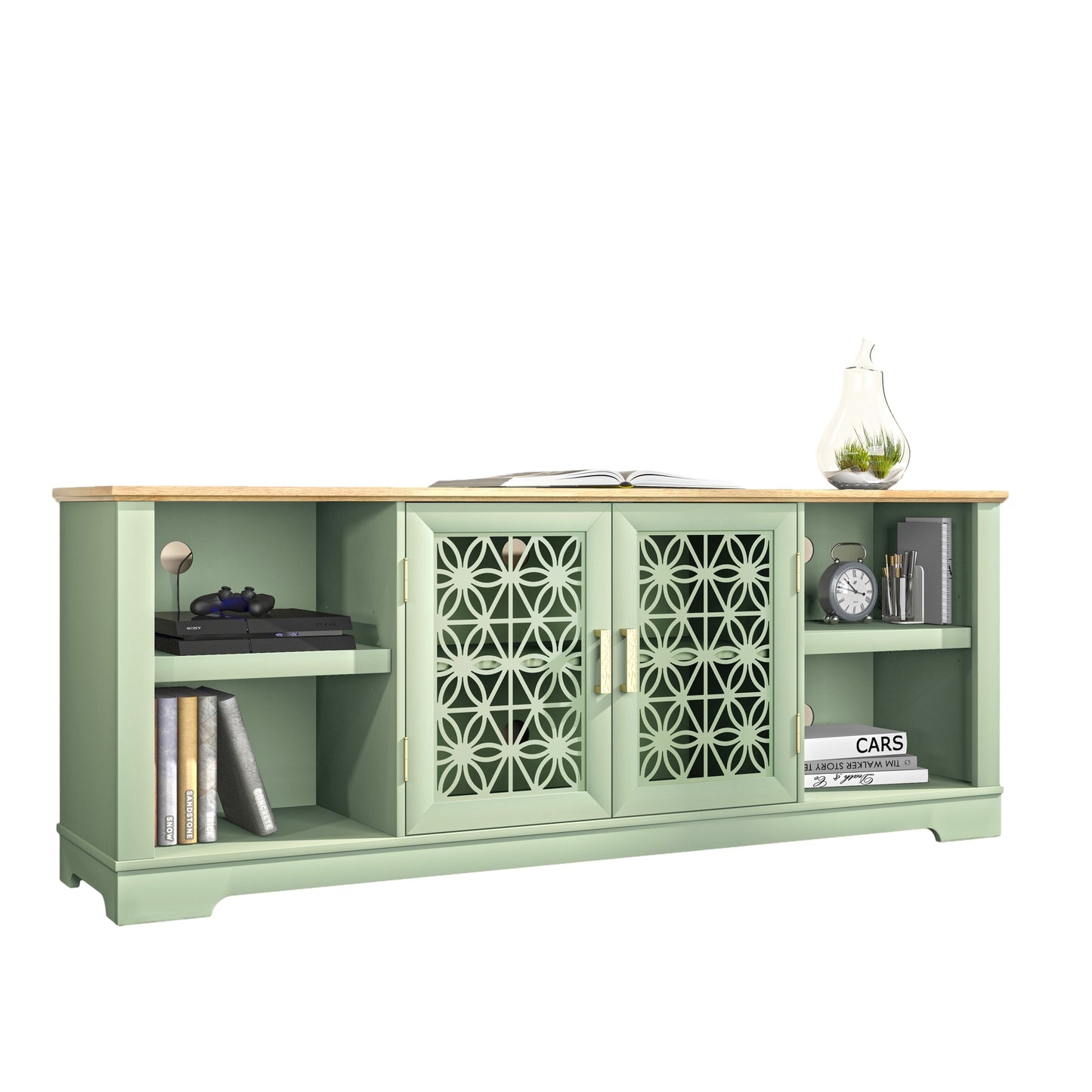 Festivo FTS21911 70" TV Stand-Green