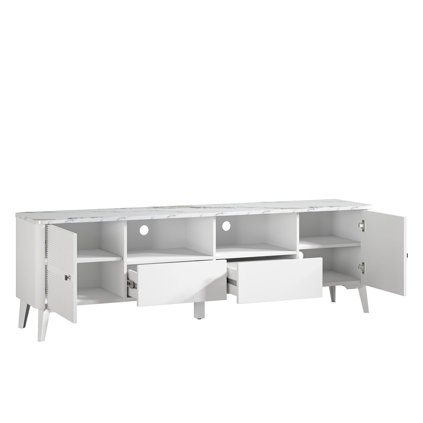 Festivo FTS23550 70" TV Stand-White