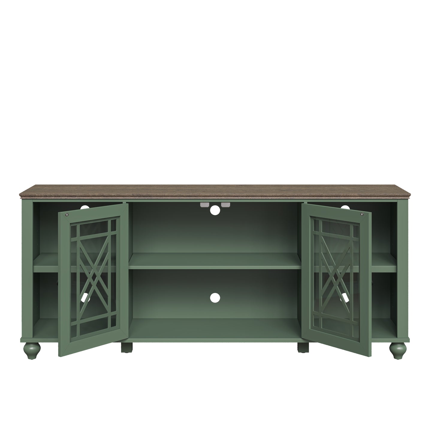 Festivo FTS24646 70" TV Stand-Green
