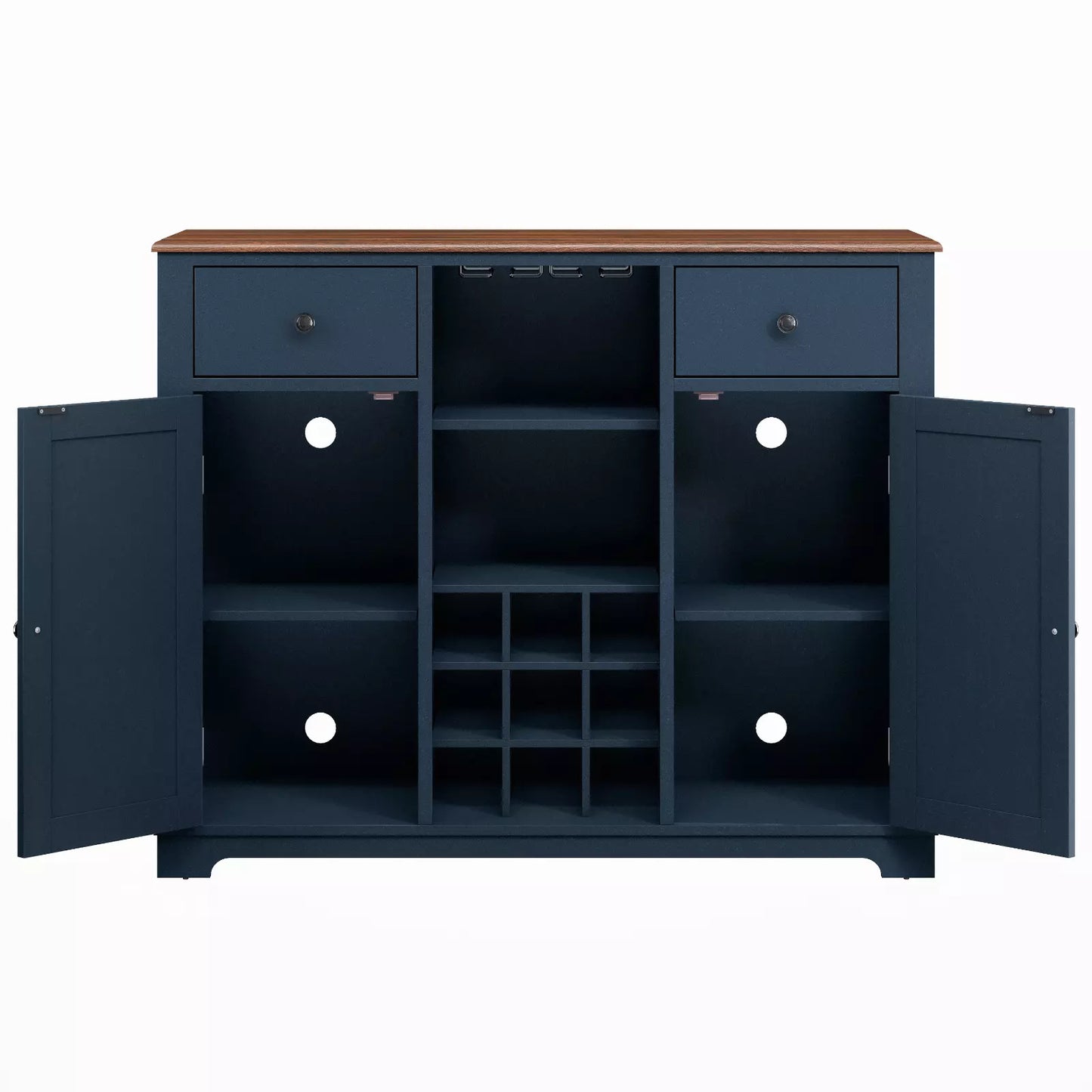 Festivo FWC20121 47" Wine Cabinet-Navy
