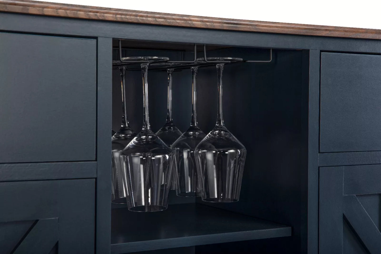 Festivo FWC20121 47" Wine Cabinet-Navy