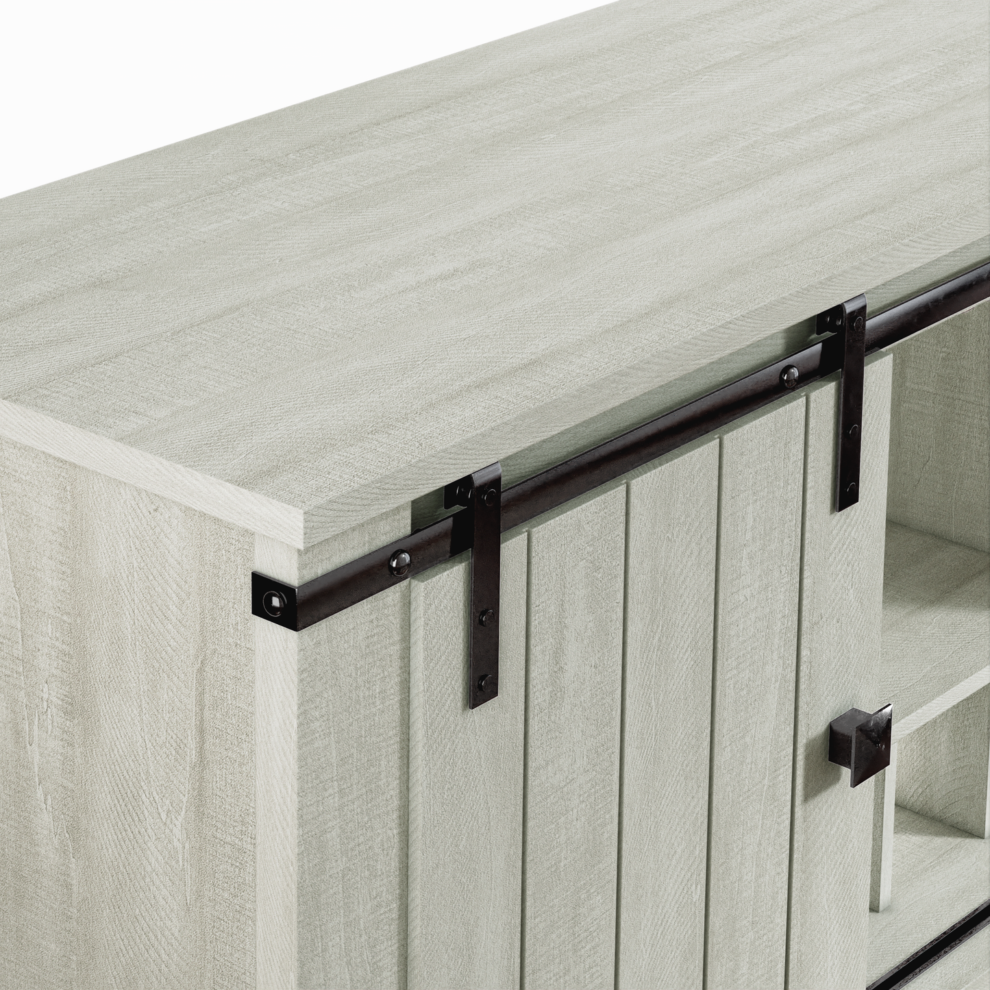 Festivo FWC20153 52" Wine Cabinet-Offwhite