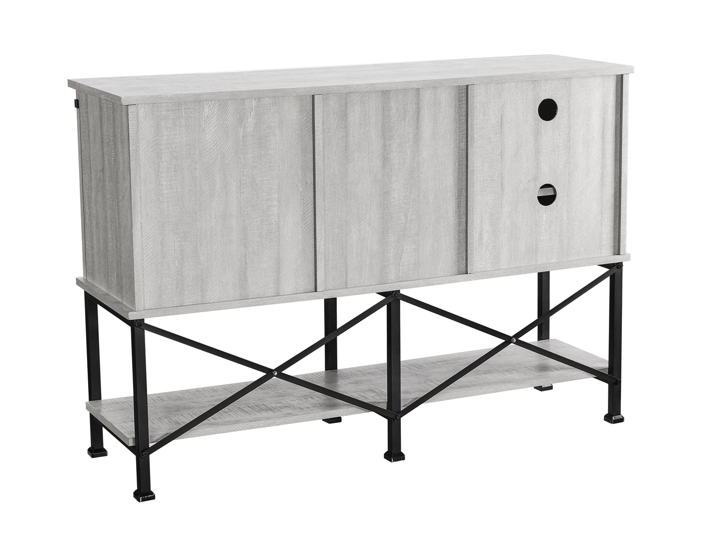 Festivo FWC20153 52" Wine Cabinet-Offwhite