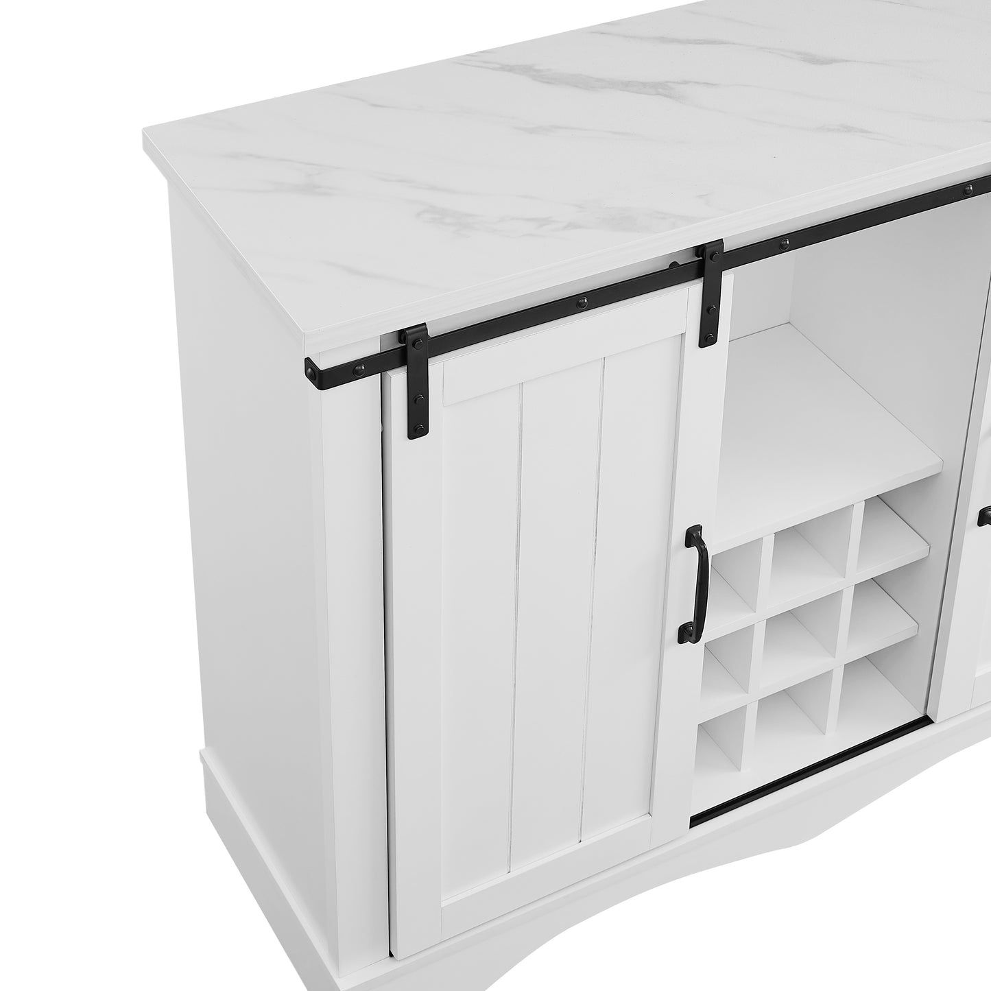 Festivo FWC21133 47" Wine Cabinet-White