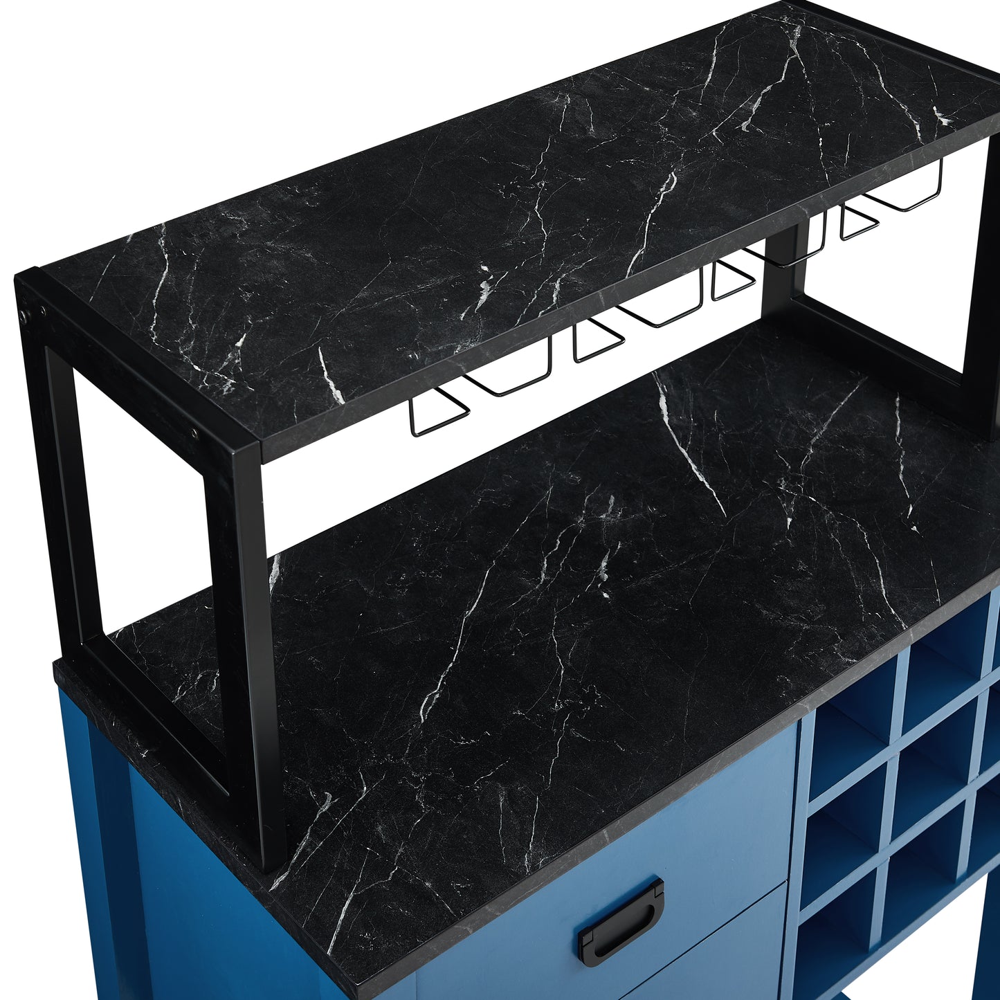 Festivo FWC21170 32" Wine Cabinet-Blue