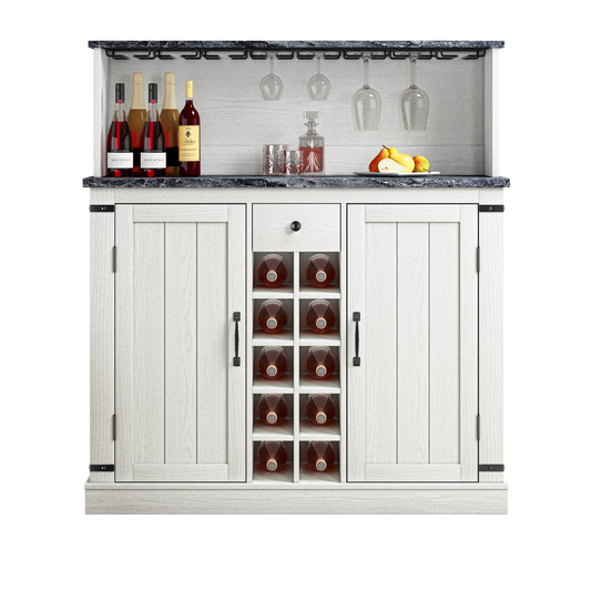 Festivo FWC21178 47" Wine Cabinet-White