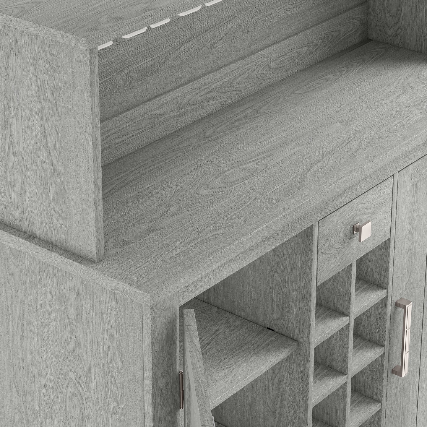 Festivo FWC21179 47" Wine Cabinet-Grey