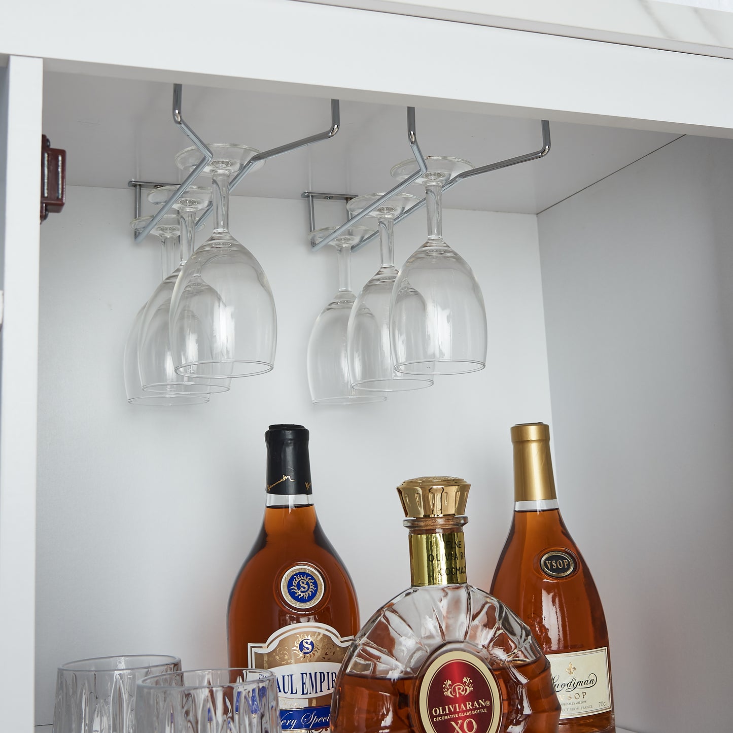 Festivo FWC21181 47" Wine Cabinet-White