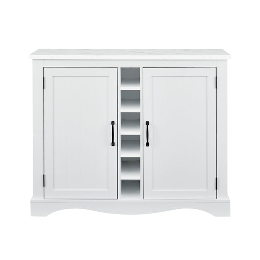 Festivo FWC21181 47" Wine Cabinet-White