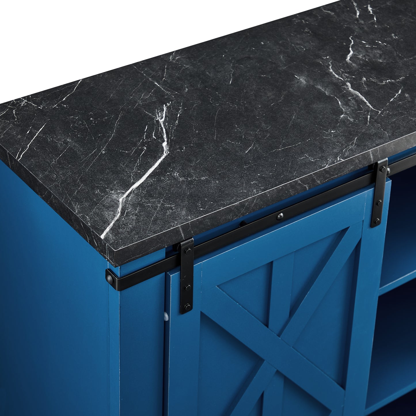 Festivo FWC21190 37" Wine Cabinet-Blue