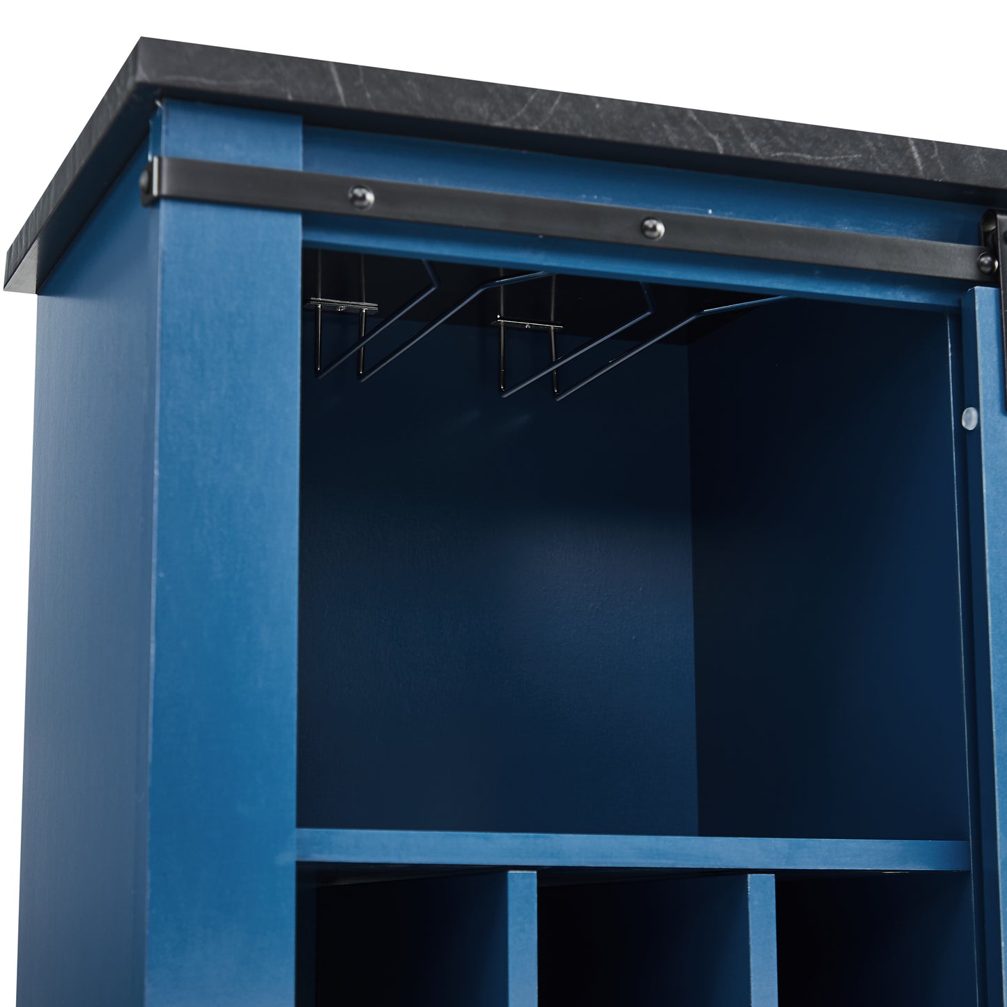 Festivo FWC21190 37" Wine Cabinet-Blue