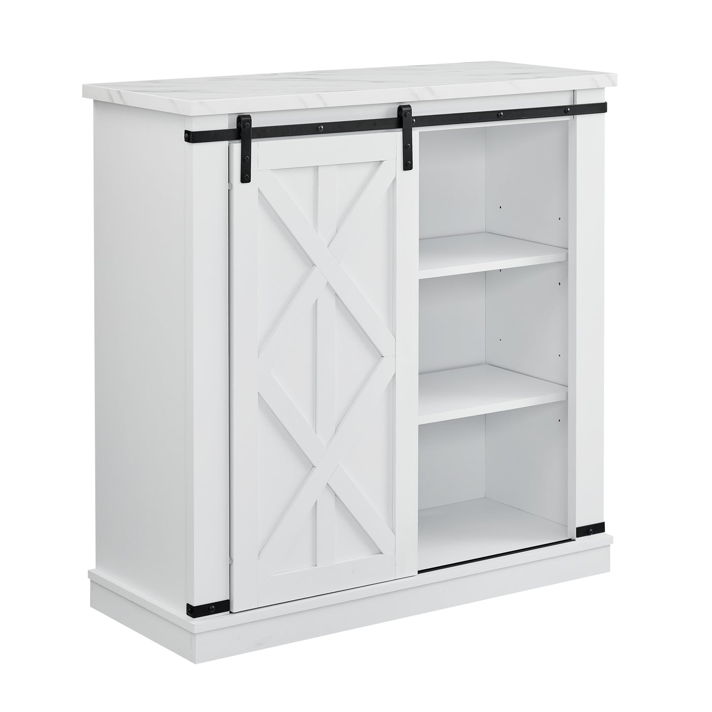 Festivo FWC21191 37" Wine Cabinet-White