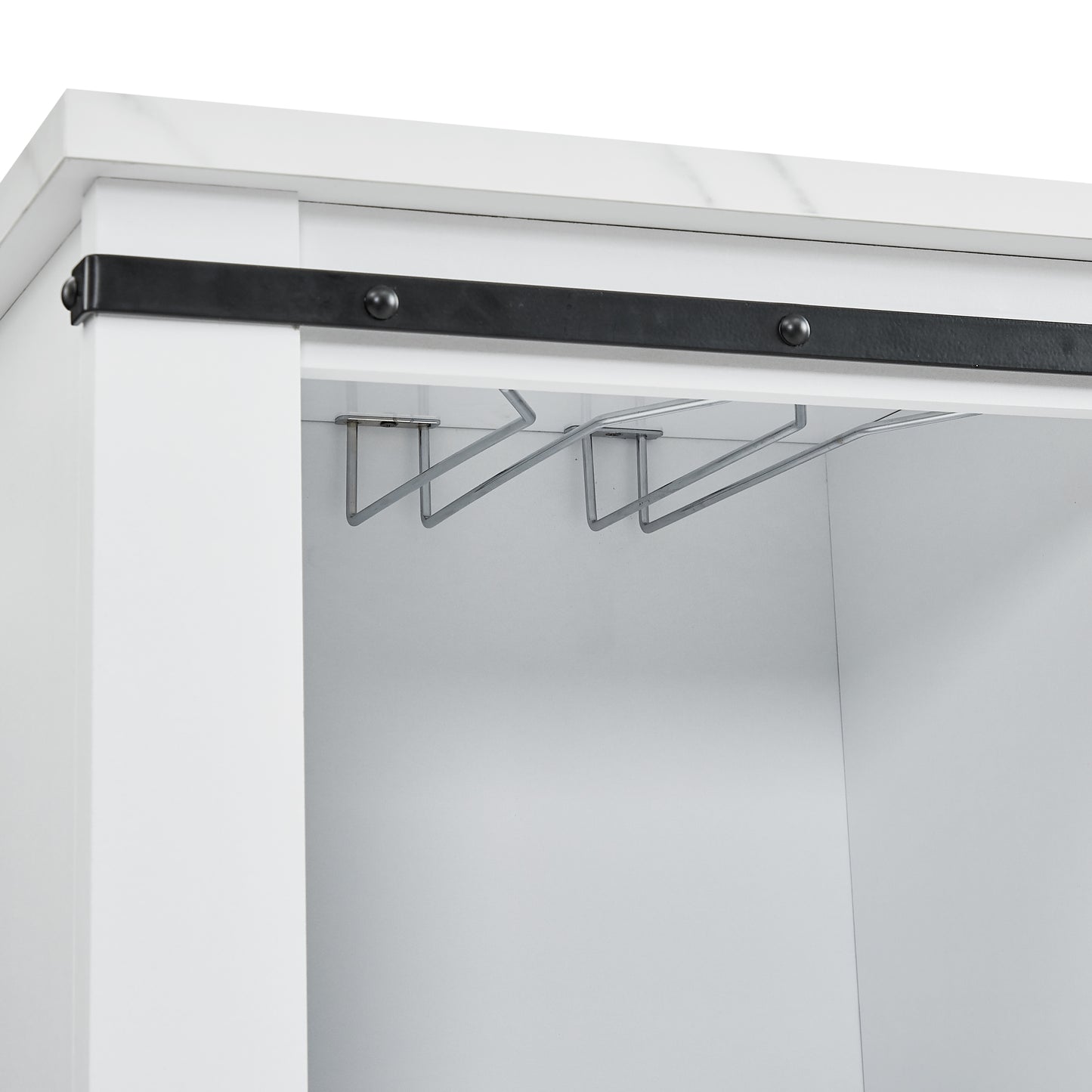 Festivo FWC21191 37" Wine Cabinet-White