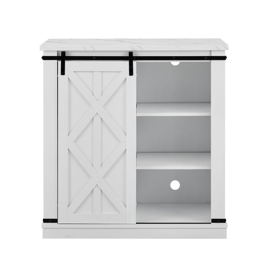 Festivo FWC21191 37" Wine Cabinet-White