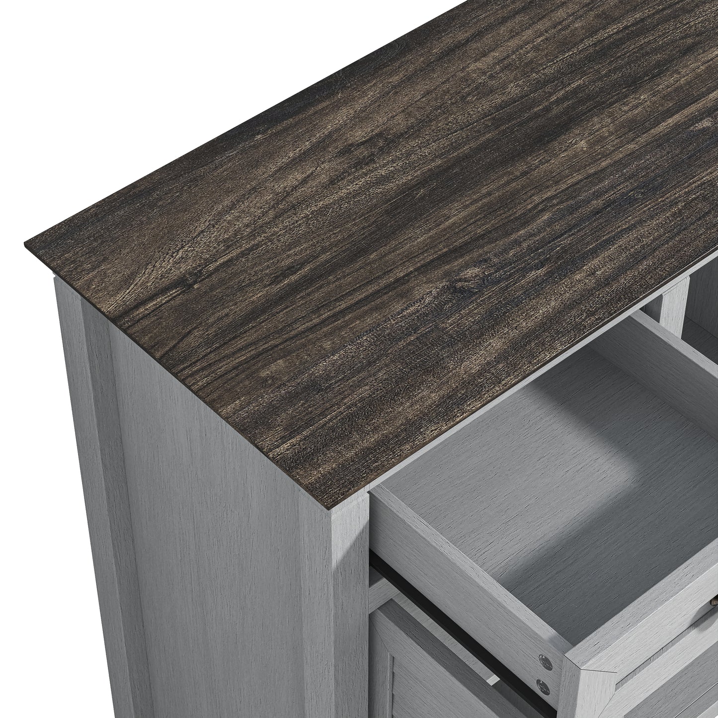 Festivo FWC23350 47.5" Wine Cabinet-Grey