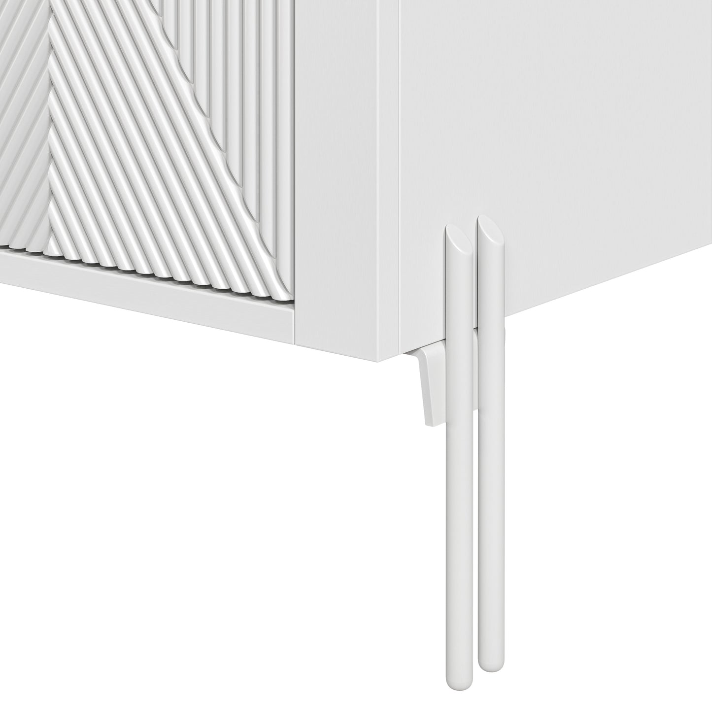 Festivo FWC23801 42" Wine Cabinet-White
